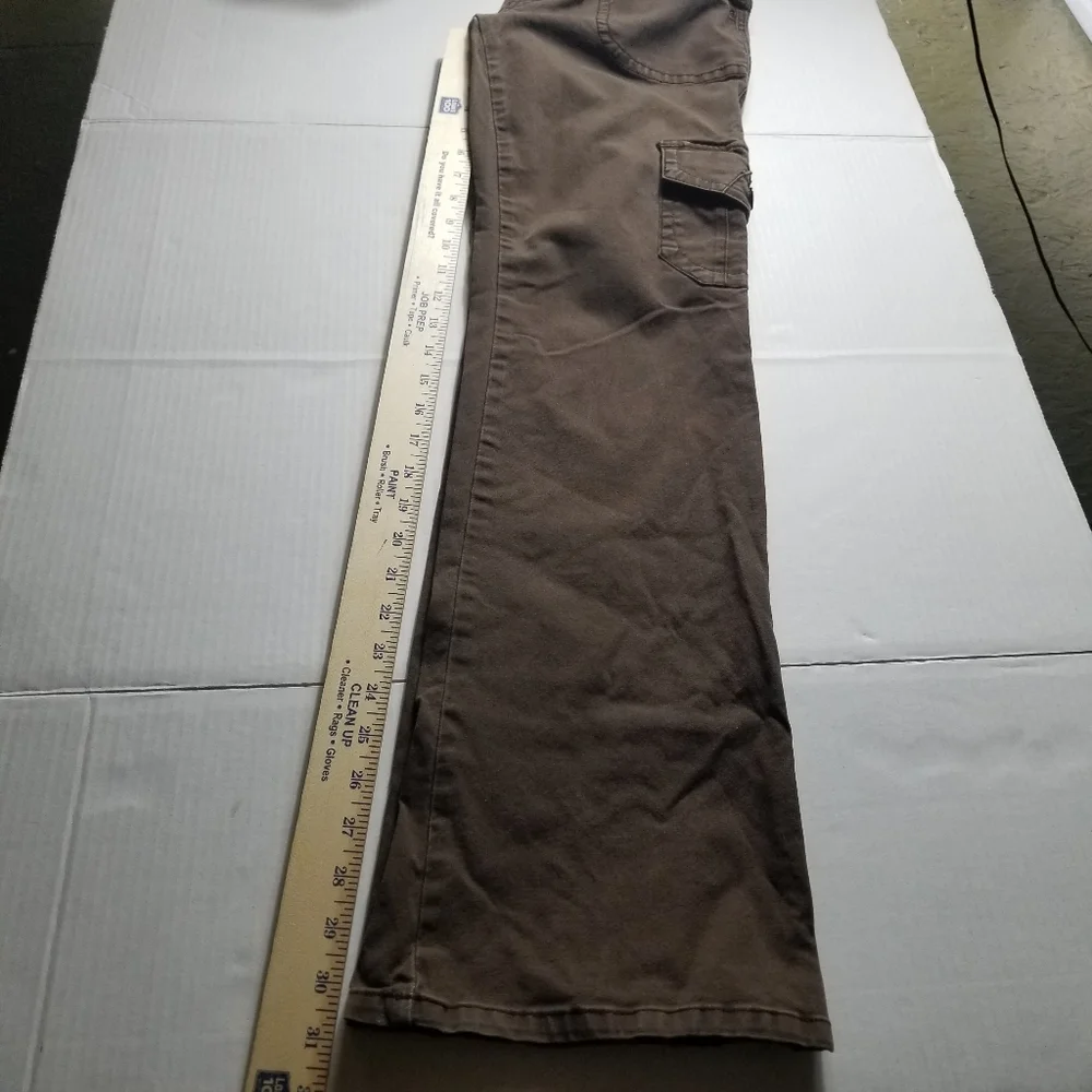 UNIONBAY BROWN PANTS SIZE 11 - Picture 4 of 13